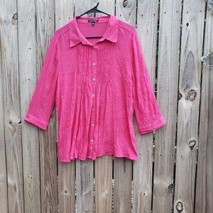Notations (L) Pink Blouse # 121